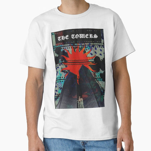 'The Towers' Tarot Card by RebelSandpaper T-Shirts, Hoodie, Sweatshirt | BlankRebels.com (Image 1)