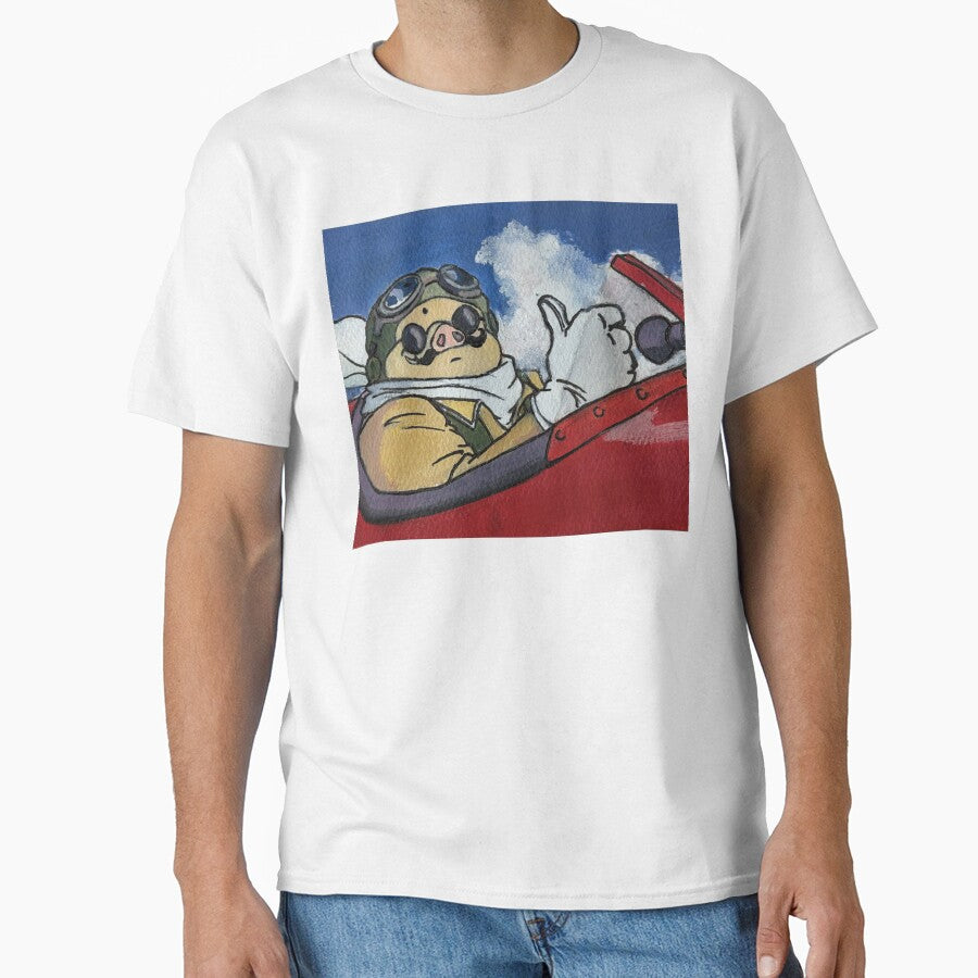 Painting of Porco by Ryebreadart T-Shirts, Hoodie, Sweatshirt | BlankRebels.com (Image 1)