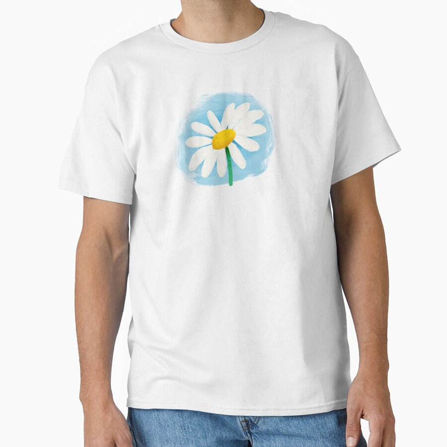 “Watercolor daisy” design (no words) by SienaItaly T-Shirts, Hoodie, Sweatshirt | BlankRebels.com (Image 1)