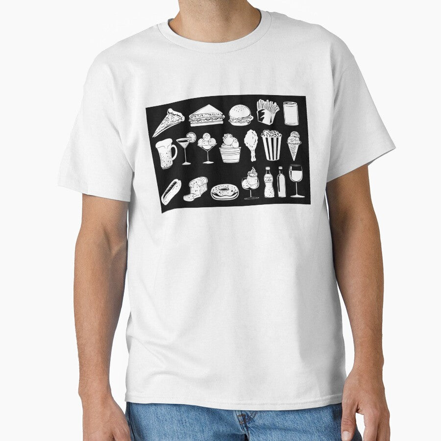 Doodle Food by TyronBowes1111 T-Shirts, Hoodie, Sweatshirt | BlankRebels.com (Image 1)