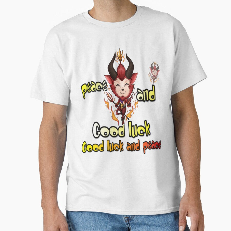 Good luck and peace by atomsama T-Shirts, Hoodie, Sweatshirt | BlankRebels.com (Image 1)