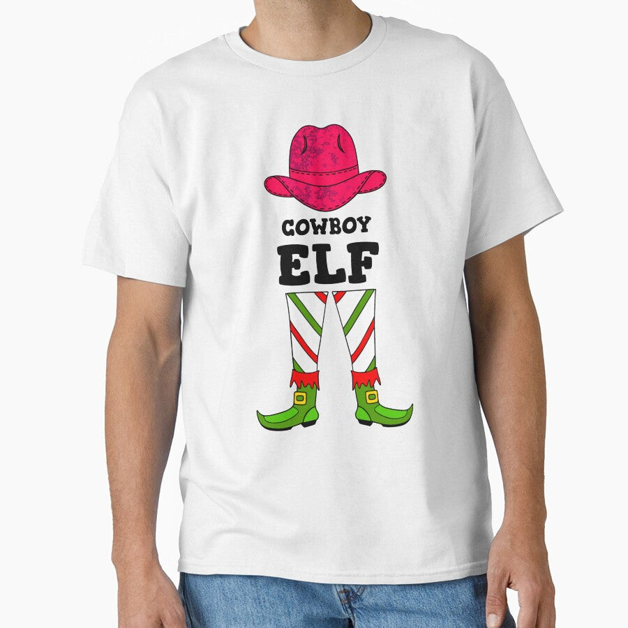 Elf Matching Cowboy by Sartoris Art T-Shirts, Hoodie, Sweatshirt | BlankRebels.com (Image 1)