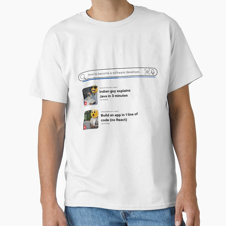 "How to Become a Software Developer" – YouTube Be Like by ChillRAX T-Shirts, Hoodie, Sweatshirt | BlankRebels.com (Image 1)