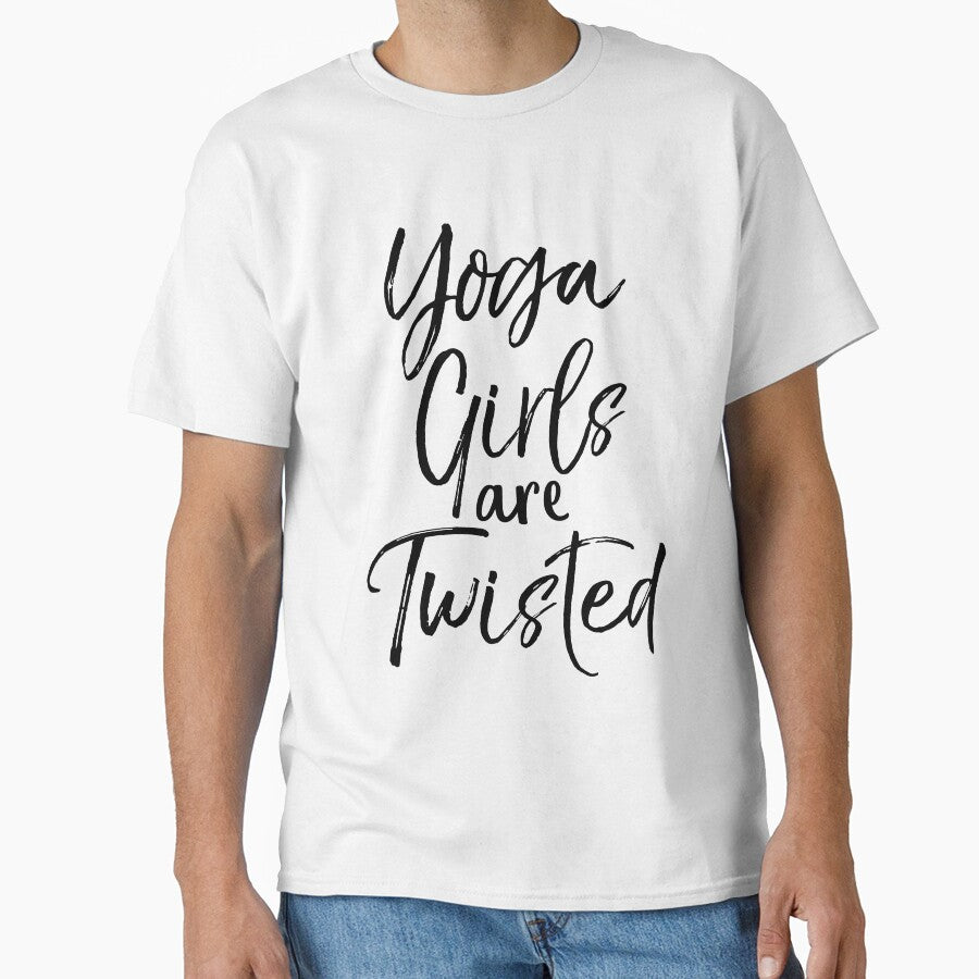 Yoga Girls are Twisted Cute Yoga Quote by TNDesignStudio T-Shirts, Hoodie, Sweatshirt | BlankRebels.com (Image 1)
