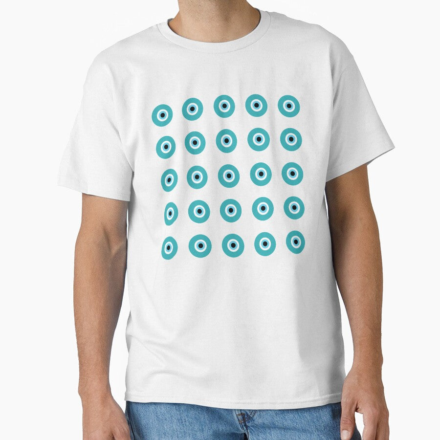 Turquoise evil eye by Ana Gorozpe T-Shirts, Hoodie, Sweatshirt | BlankRebels.com (Image 1)