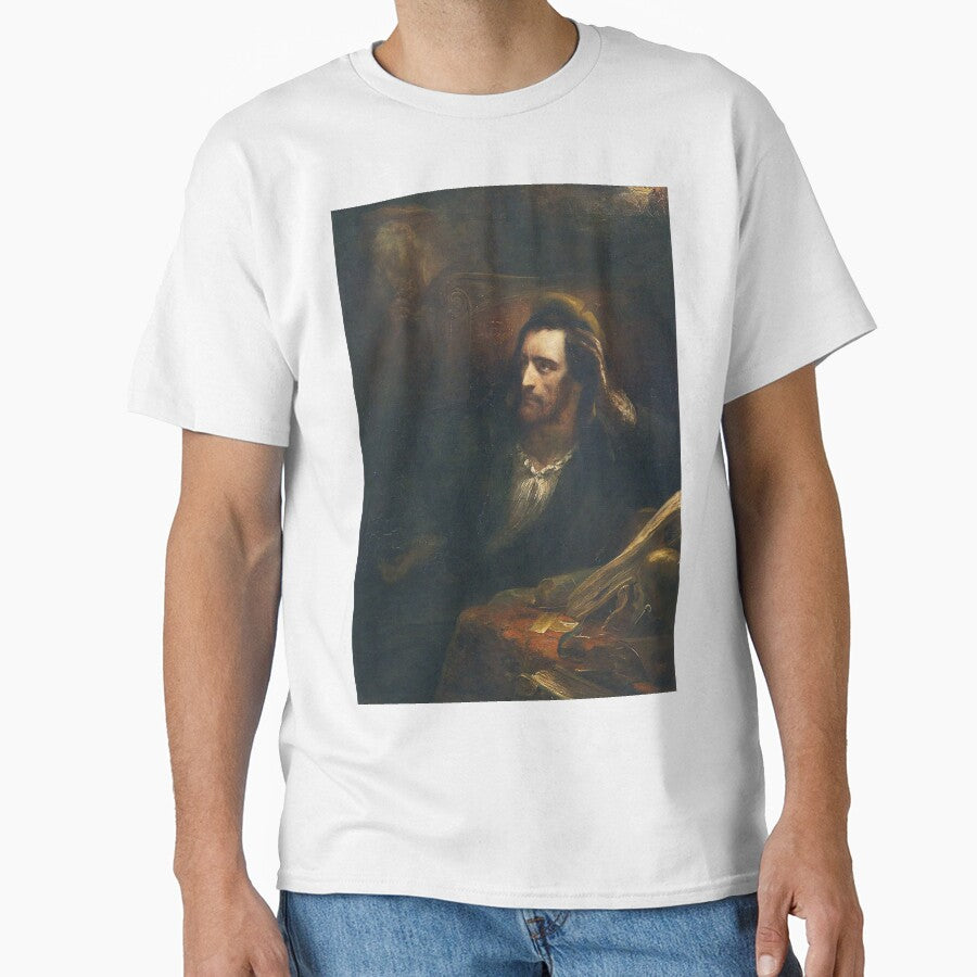 Faust in his study - Ary Scheffer by Vintage Designs + T-Shirts, Hoodie, Sweatshirt | BlankRebels.com (Image 1)