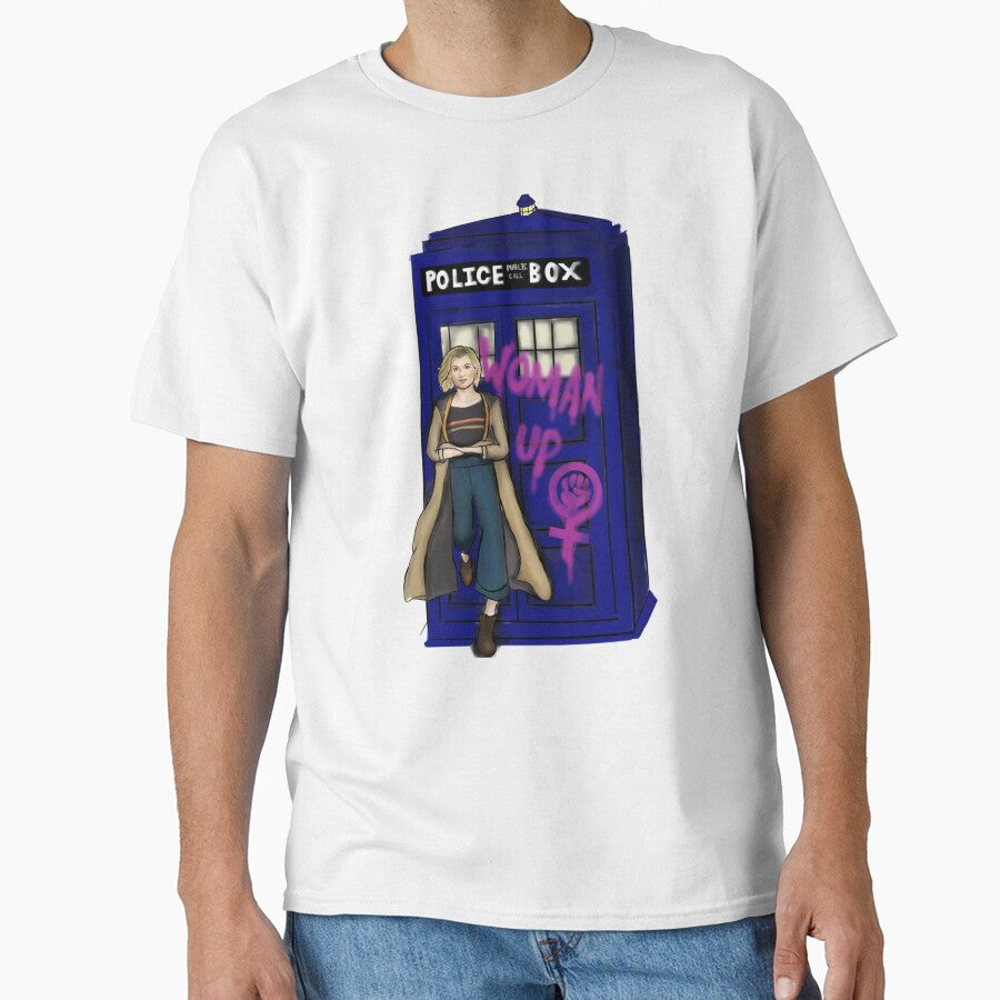 Woman up, Doctor! by FringeGeeks T-Shirts, Hoodie, Sweatshirt | BlankRebels.com (Image 1)