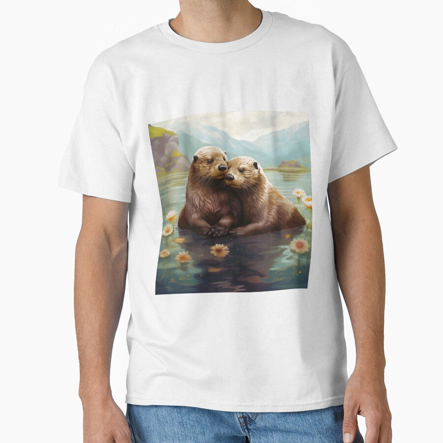 Serenity on the Stillwater by dungeonwarriors T-Shirts, Hoodie, Sweatshirt | BlankRebels.com (Image 1)