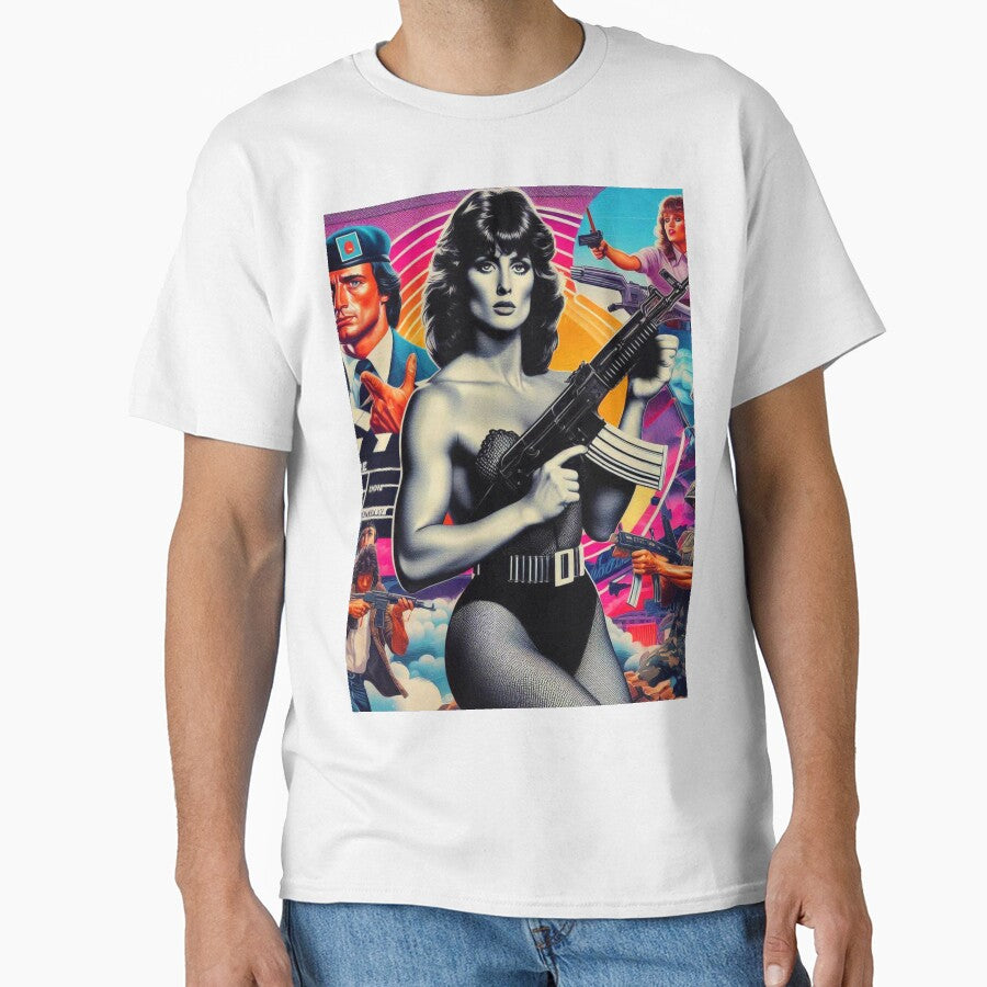 80s Movies War Woman by PulpVintage