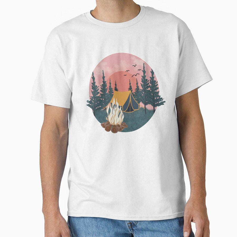 Graphic for Men Camp & Topo Camping Men's Mountain Men’s Outsoor Campfire by HAWORD T-Shirts, Hoodie, Sweatshirt (Image 1)