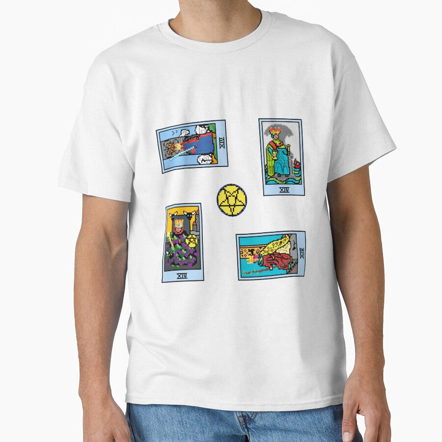 Pixel Waite Tarot Minor Arcana Court Cards Kings - 87th Sticker Pack and Magnets by Pixel Waite T-Shirts,... (Image 1)