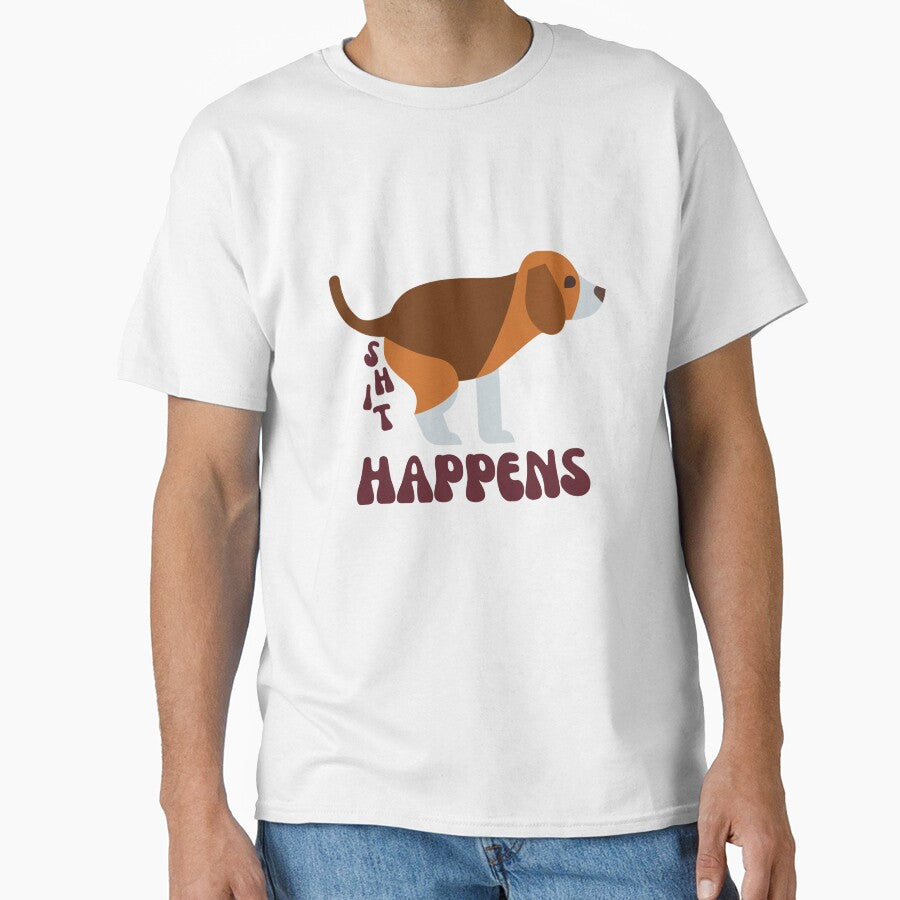 Shit Happens by Alberto Dominguez T-Shirts, Hoodie, Sweatshirt | BlankRebels.com (Image 1)
