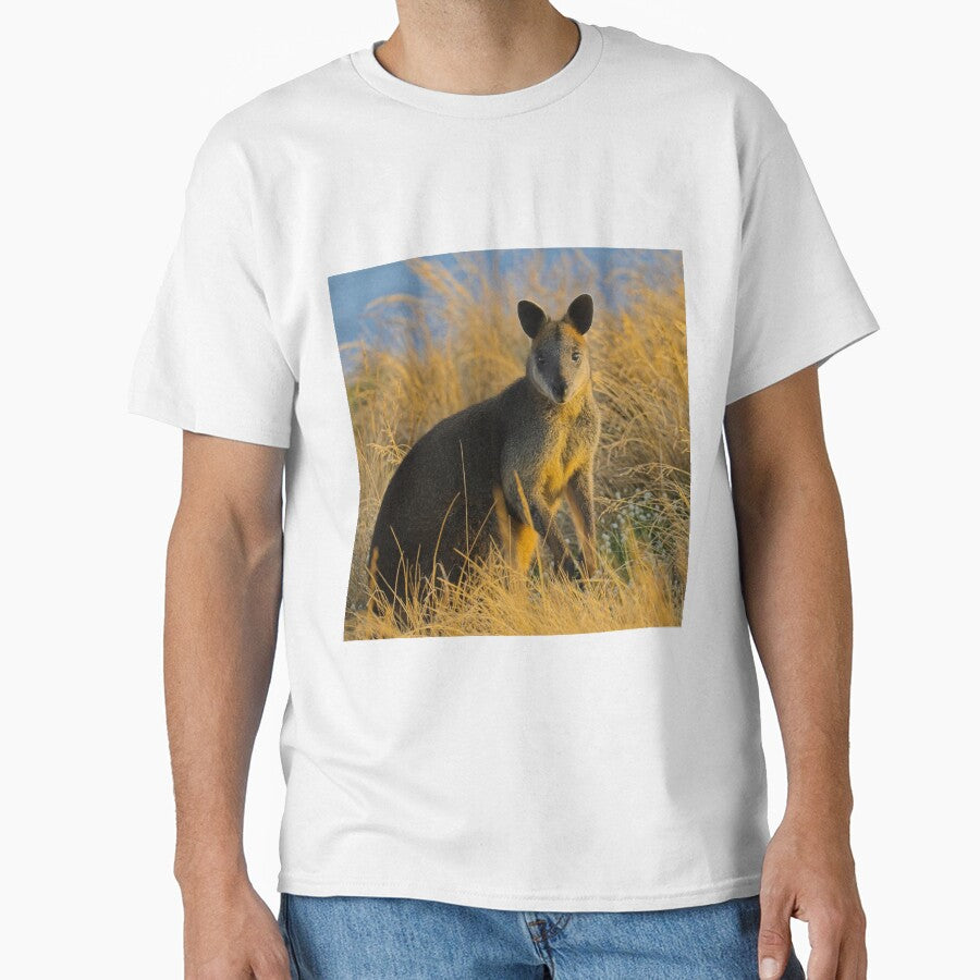 Swamp Wallaby Phillip Island by jdrphotos T-Shirts, Hoodie, Sweatshirt | BlankRebels.com (Image 1)