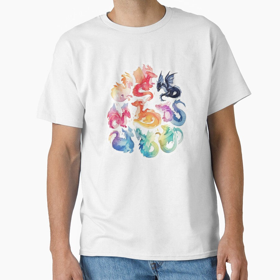 Rainbow dragons by MendaciousMina