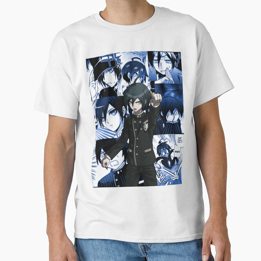 Shuichi Saihara Manga Collage by OtakuDoodads T-Shirts, Hoodie, Sweatshirt | BlankRebels.com (Image 1)