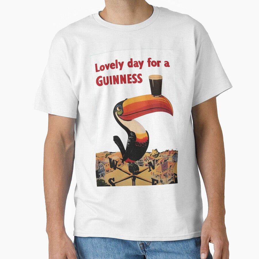 Lovely Day for A Guinness Vintage Beer Ads Active by OmniForests T-Shirts, Hoodie, Sweatshirt | BlankRebels.com (Image 1)