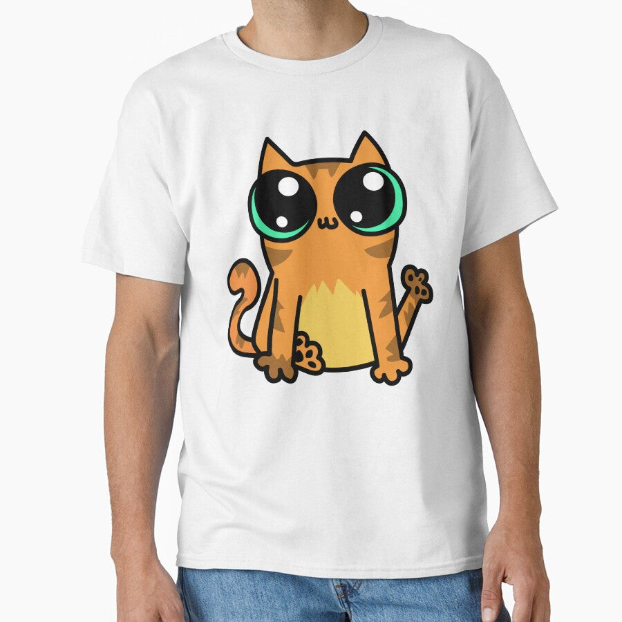 Cute Orange Cat Leg Up T-Shirts, Hoodie, Sweatshirt