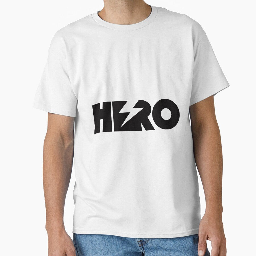 HERO Text Art for everything. by AbuBabaStickers T-Shirts, Hoodie, Sweatshirt | BlankRebels.com (Image 1)