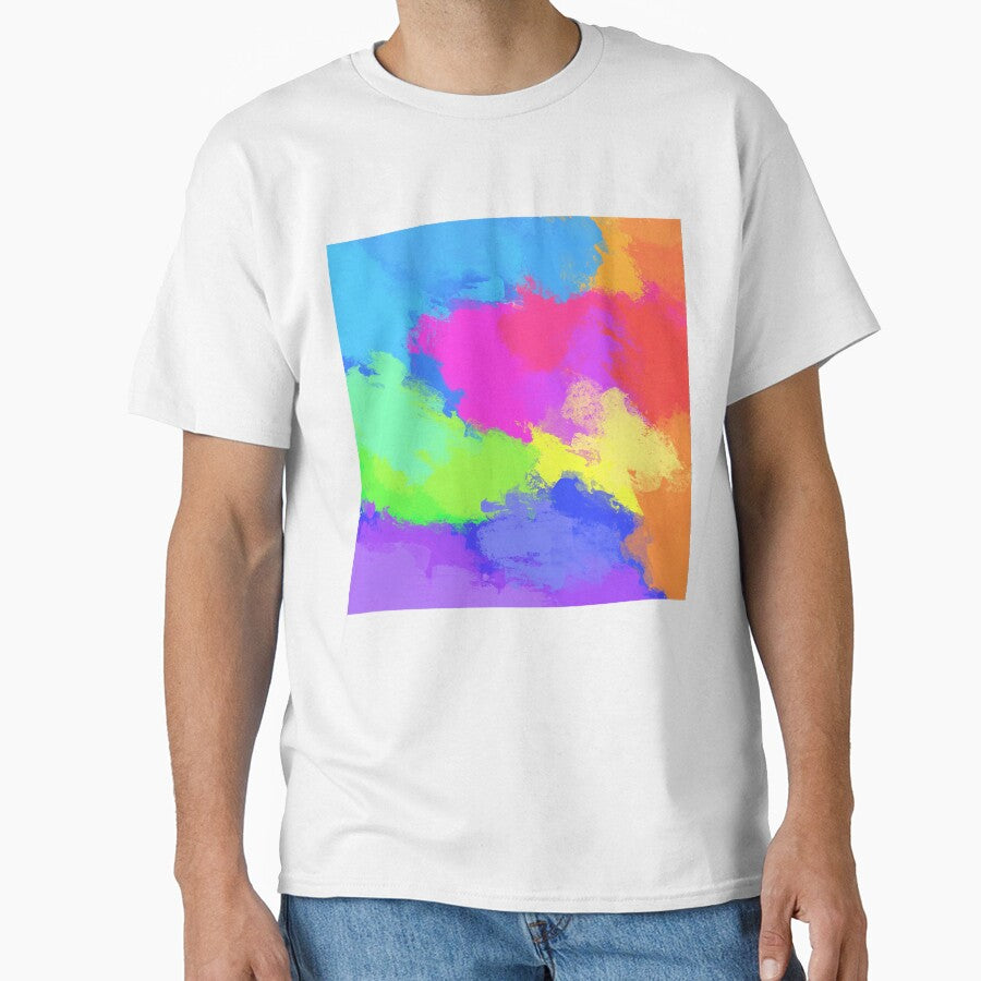 Bright Colorful Abstract Art by toohot2trot189 T-Shirts, Hoodie, Sweatshirt | BlankRebels.com (Image 1)