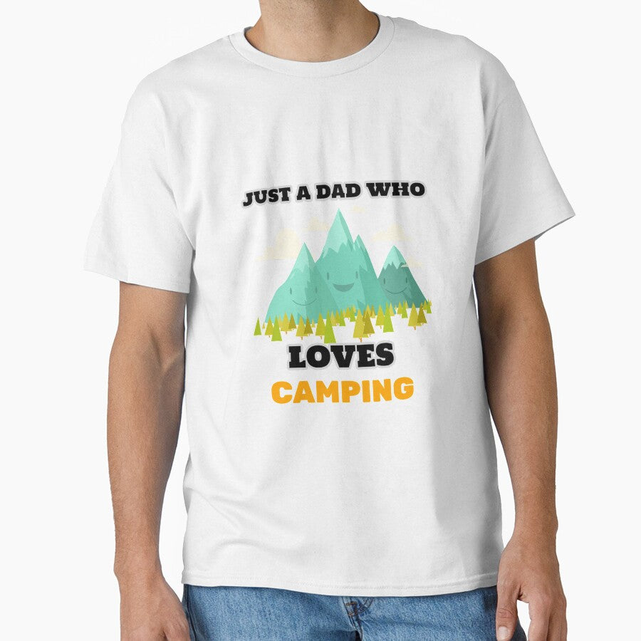 Just a dad who loves camping - camping is my retirement plan by mr&mrsmalik malik T-Shirts, Hoodie, Sweatshirt (Image 1)