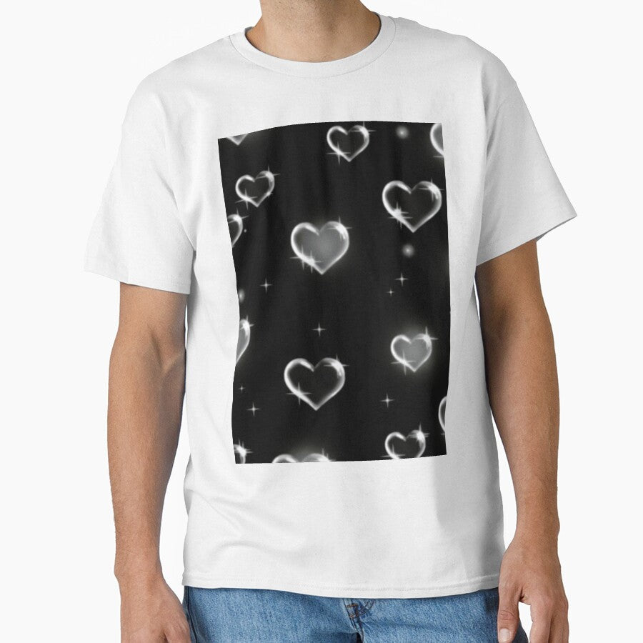 Y2K GOTH BUBBLE HEARTS by DiscoVibes T-Shirts, Hoodie, Sweatshirt | BlankRebels.com (Image 1)