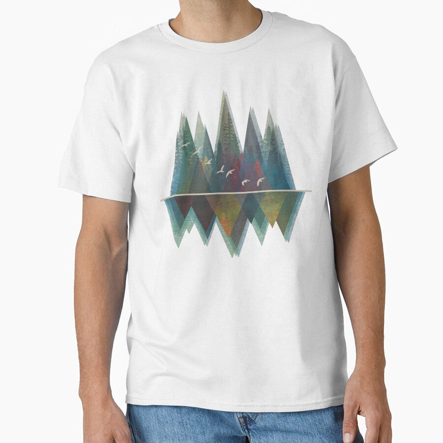 Triangles Nature at Sunset by maryedenoa T-Shirts, Hoodie, Sweatshirt | BlankRebels.com (Image 1)