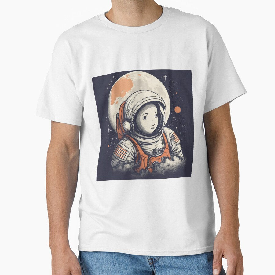 Plain Astronaut in space by Digital-Space T-Shirts, Hoodie, Sweatshirt | BlankRebels.com (Image 1)