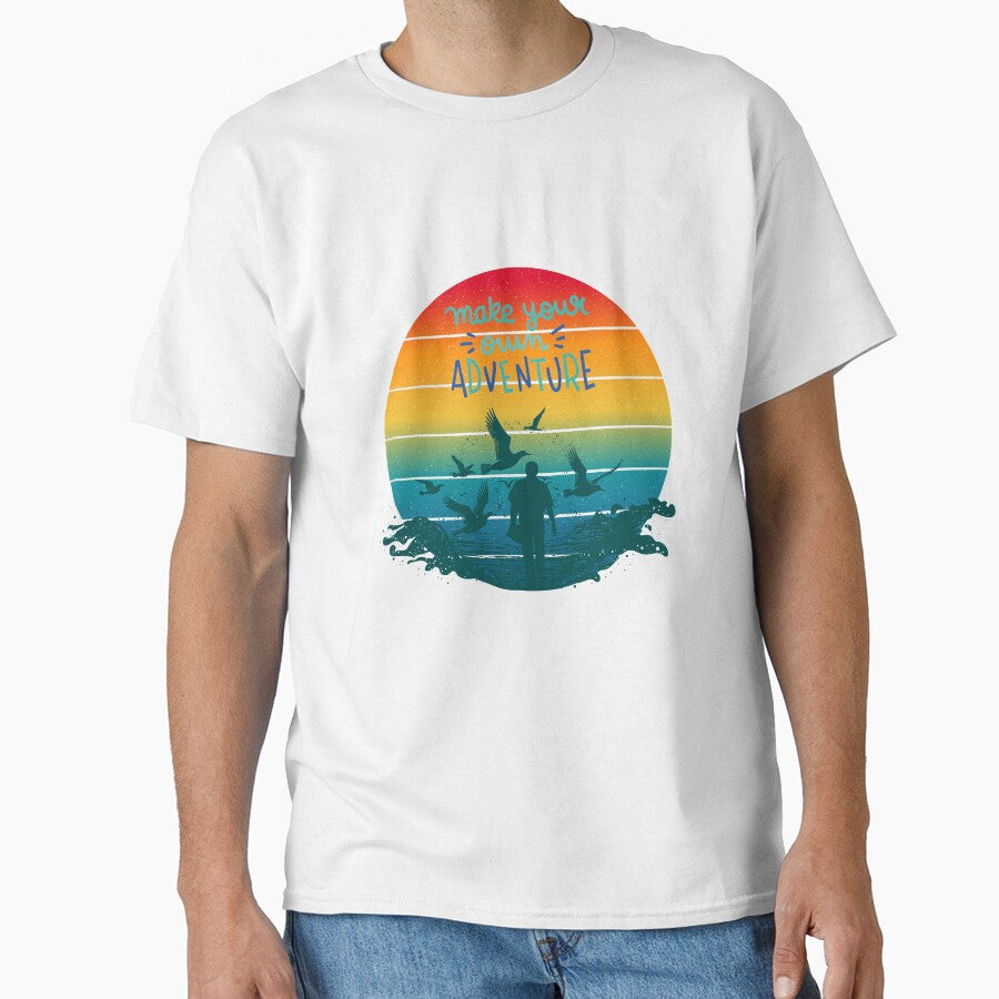 Make your own adventure retro design by CheerYoBu T-Shirts, Hoodie, Sweatshirt | BlankRebels.com (Image 1)