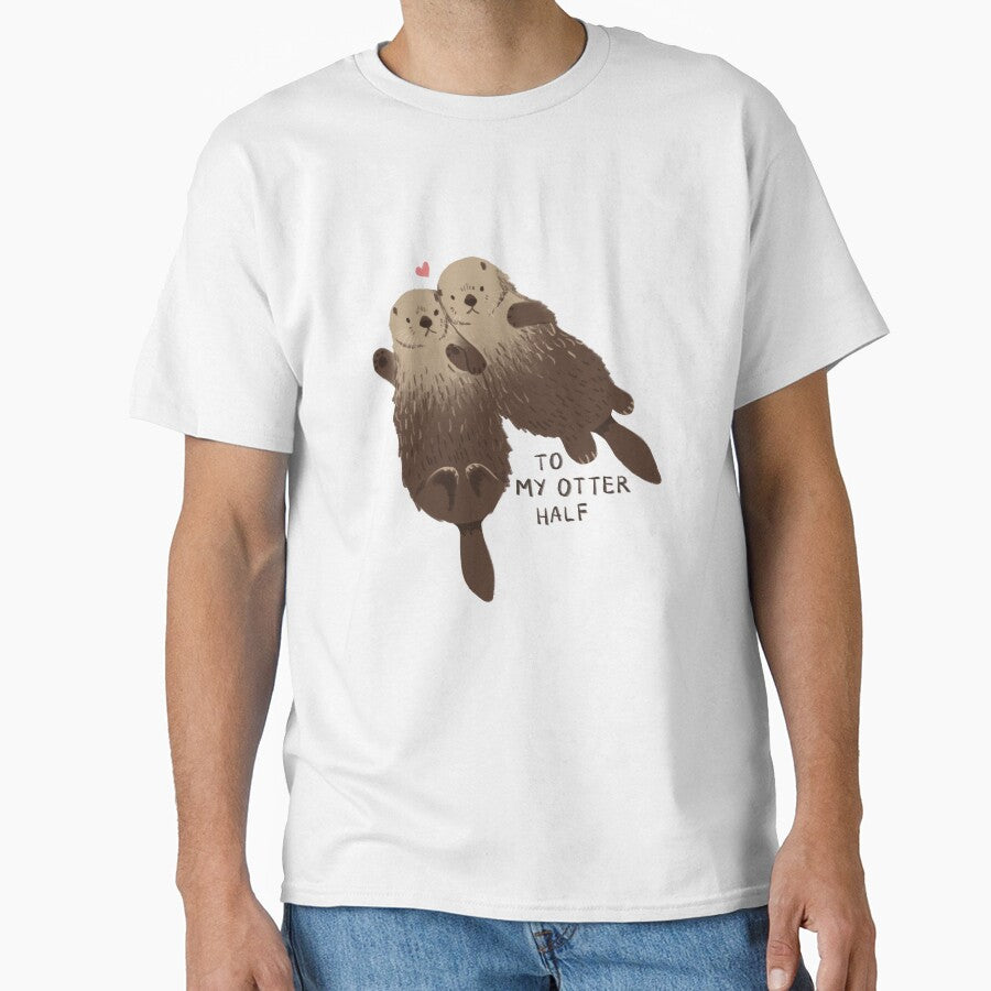 To my otter half by Clara Thorp T-Shirts, Hoodie, Sweatshirt | BlankRebels.com (Image 1)
