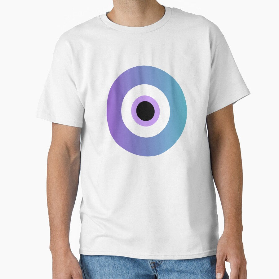 Blue-Violet Evil Eye, Eye of Nazar by Russell Steadman T-Shirts, Hoodie, Sweatshirt | BlankRebels.com (Image 1)