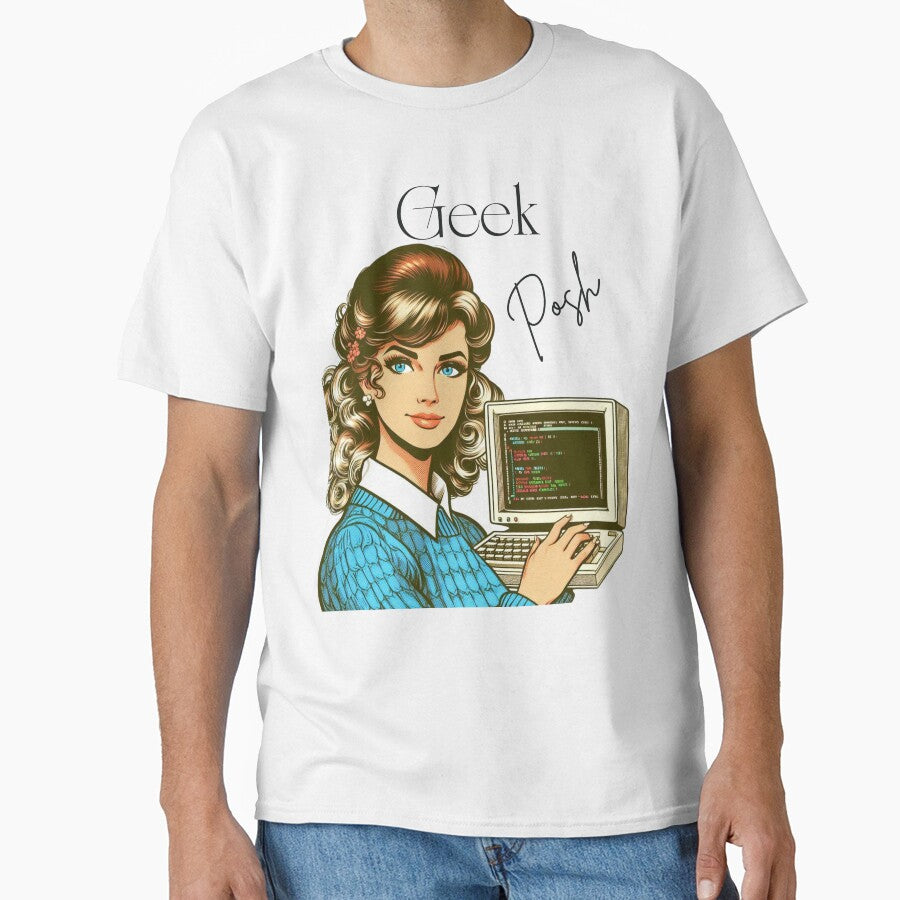 Geek Posh: Where Brains Meet Style Tshirt by CottageGingham Hoodie, Sweatshirt | BlankRebels.com (Image 1)