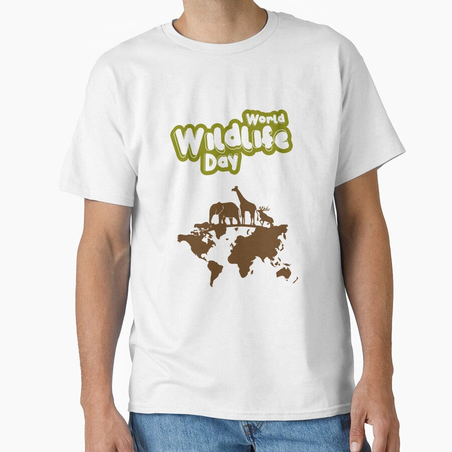 World Wildlife Day || Continent by ShopWearInspire T-Shirts, Hoodie, Sweatshirt | BlankRebels.com (Image 1)