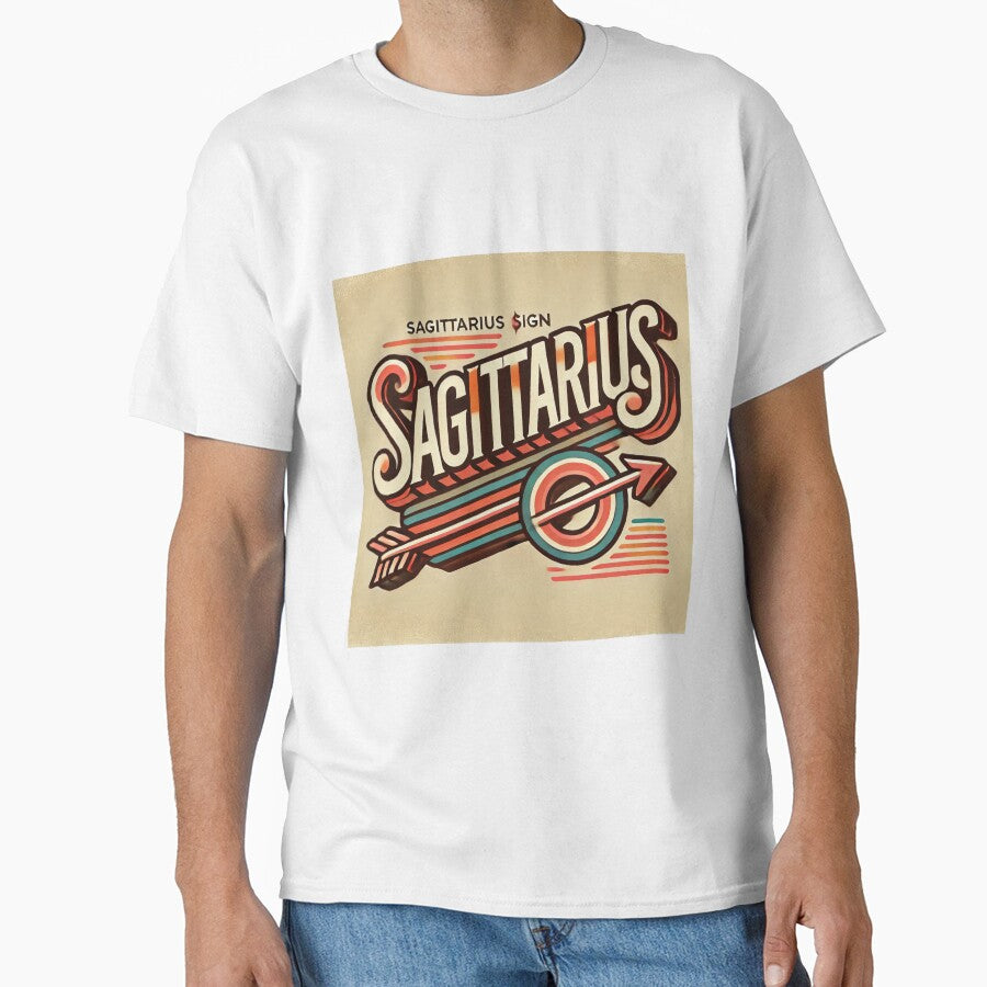 Sagittarius Retro StarSign by Sototos® ⭐⭐⭐⭐⭐ T-Shirts, Hoodie, Sweatshirt | BlankRebels.com (Image 1)