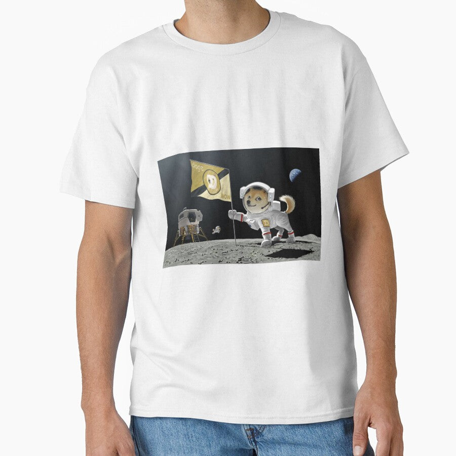 "Dogecoin to The Moon!!!"- NFT by Shop4Gamers T-Shirts, Hoodie, Sweatshirt | BlankRebels.com (Image 1)