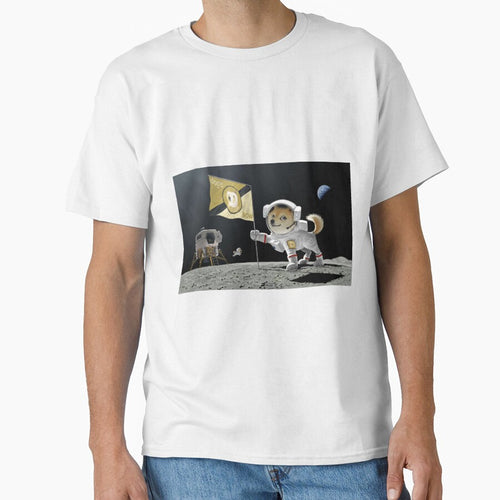 "Dogecoin to The Moon!!!"- NFT by Shop4Gamers T-Shirts, Hoodie, Sweatshirt | BlankRebels.com (Image 1)