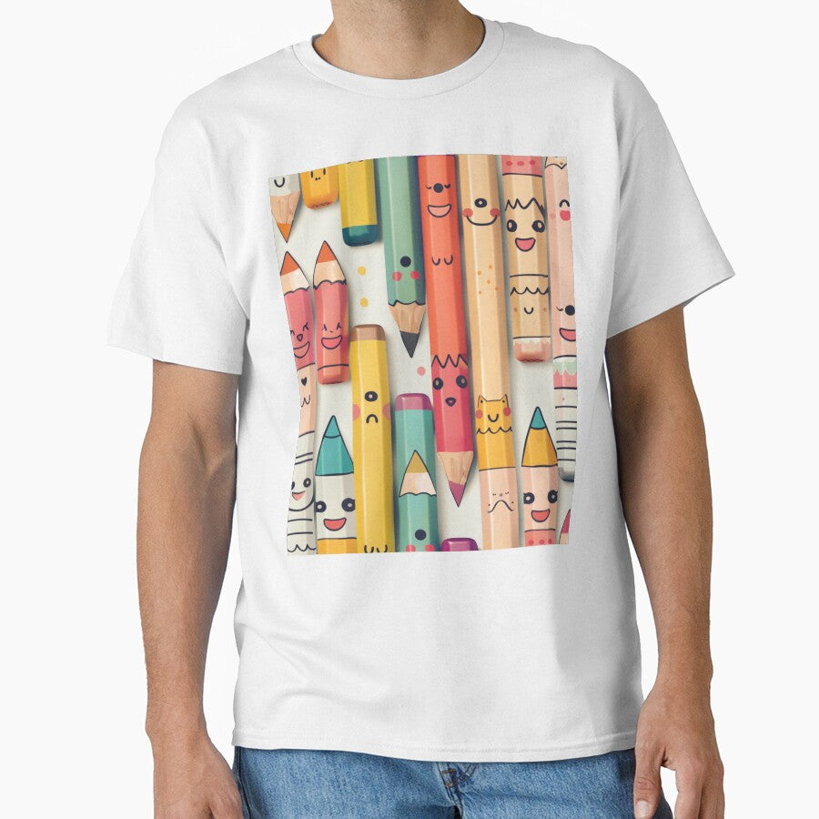 Pencil Pals: Kawaii Companions for Every Thought! by Tincanninja T-Shirts, Hoodie, Sweatshirt | BlankRebels.com (Image 1)