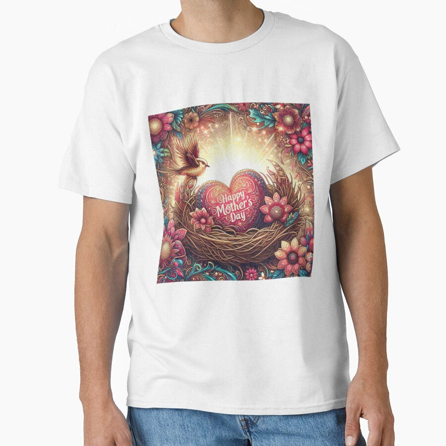 Mothers Day Heart in the Nest gift for Mother by Illuministique T-Shirts, Hoodie, Sweatshirt | BlankRebels.com (Image 1)