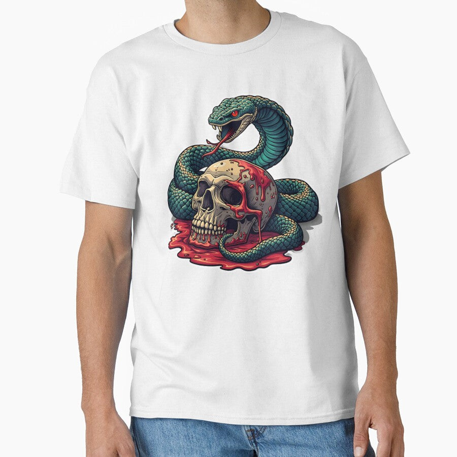 gothic snake by rajdigitalarts T-Shirts, Hoodie, Sweatshirt | BlankRebels.com (Image 1)