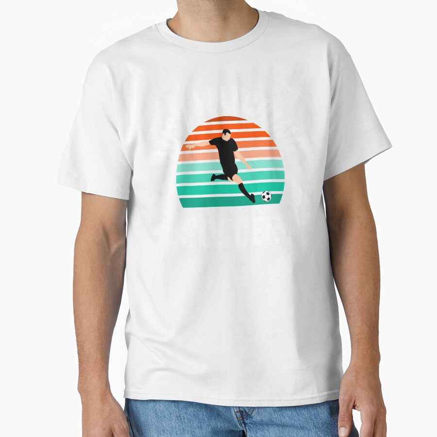 Busy Watching Soccer Kicking Footballer Novelty Gift by Marathon-Runner