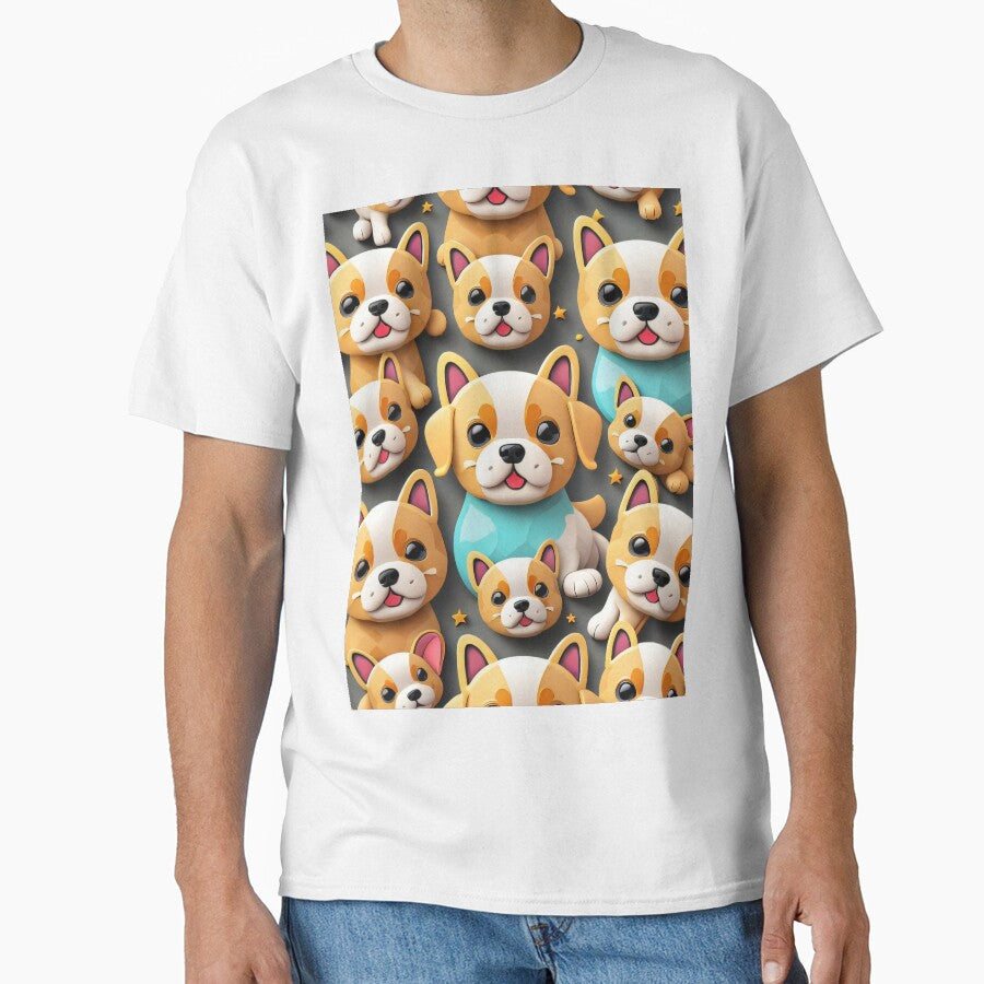Pattern of lovely dog 4 by SpecialForceART T-Shirts, Hoodie, Sweatshirt | BlankRebels.com (Image 1)