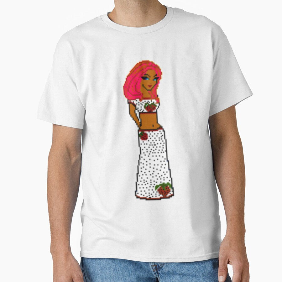 Dollz Mania Pixelated Doll 2000s Red Hair Pretty Girl T-Shirts, Hoodie, Sweatshirt