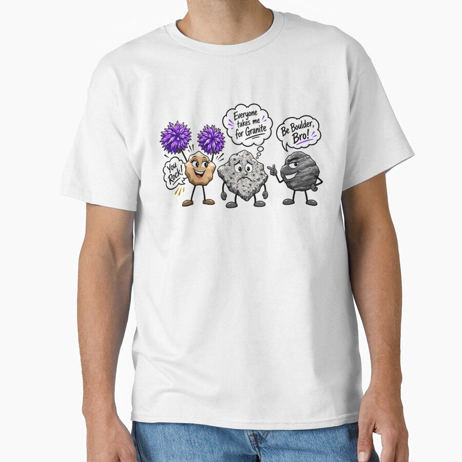 Be Boulder Rock Cartoon by tasteful-art