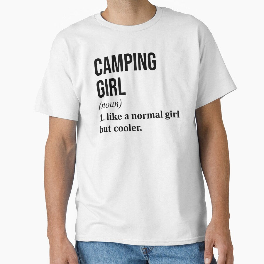 Camping Girl Definition T-Shirts, Hoodie, Sweatshirt