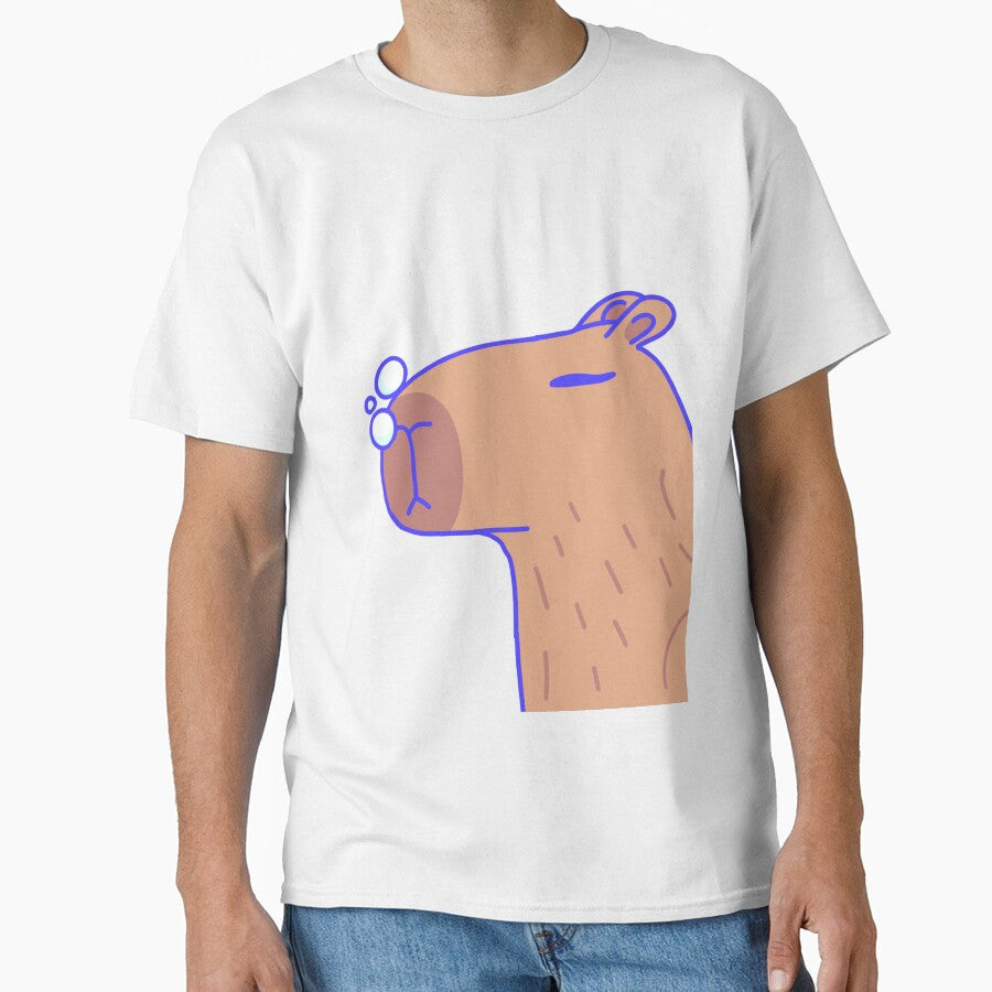 Close Up Sleeping Capybara T-Shirts, Hoodie, Sweatshirt