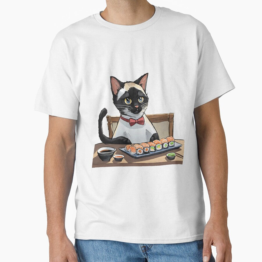 Sushi-Cat by omerfdln34 T-Shirts, Hoodie, Sweatshirt | BlankRebels.com (Image 1)