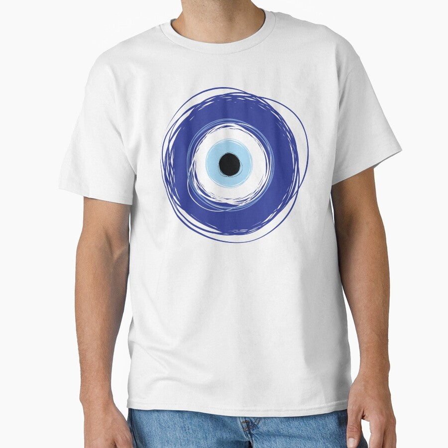Evil Eye Artistic Blue Greek by ProjectX23 T-Shirts, Hoodie, Sweatshirt | BlankRebels.com (Image 1)