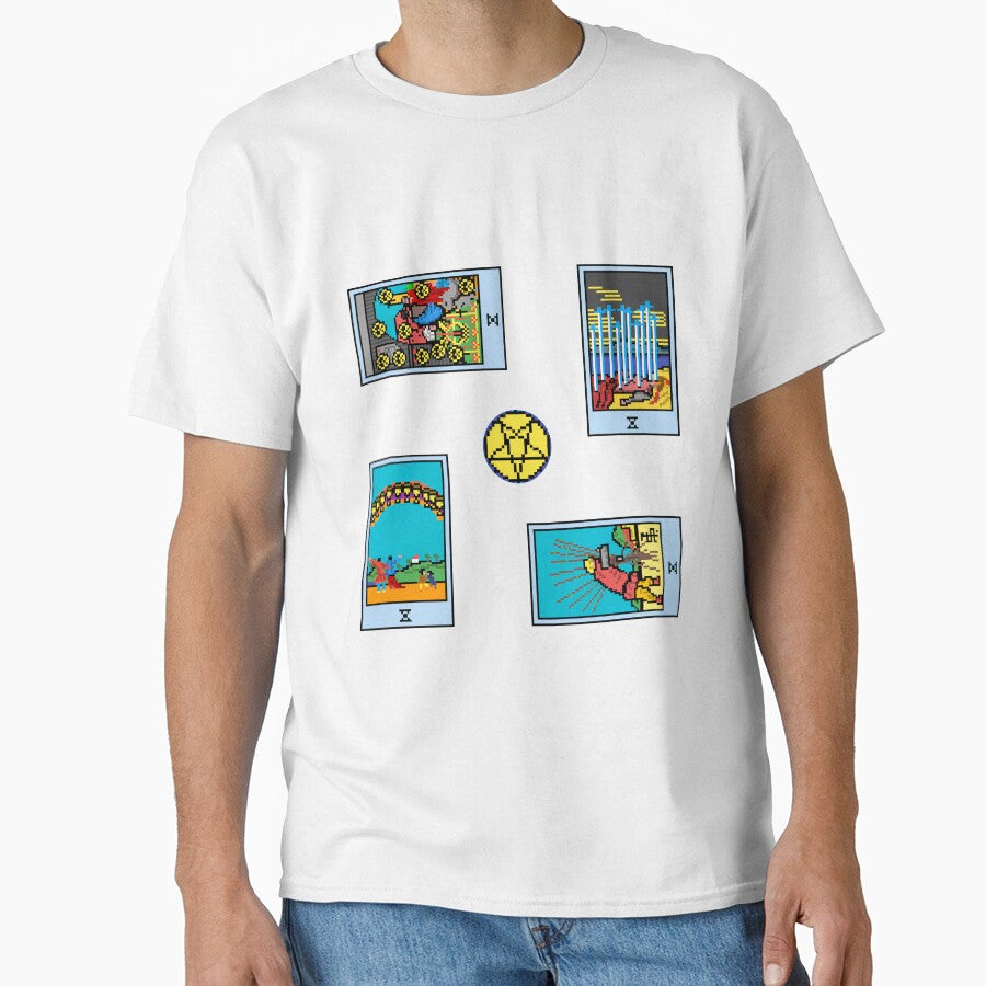 Pixel Waite Tarot Minor Arcana Tens- 83rd Sticker Pack and Magnets by Pixel Waite T-Shirts, Hoodie, Sweatshirt (Image 1)