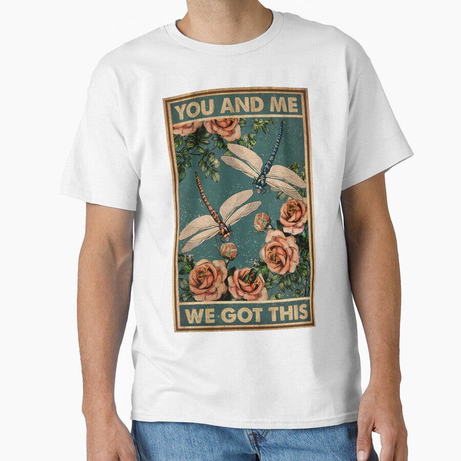 You and Me We Got This Poster, Hippie Poster, Hippie Wall Art, Hippie Room Decor, Hippie Decor, Dragonfly Wall... (Image 1)
