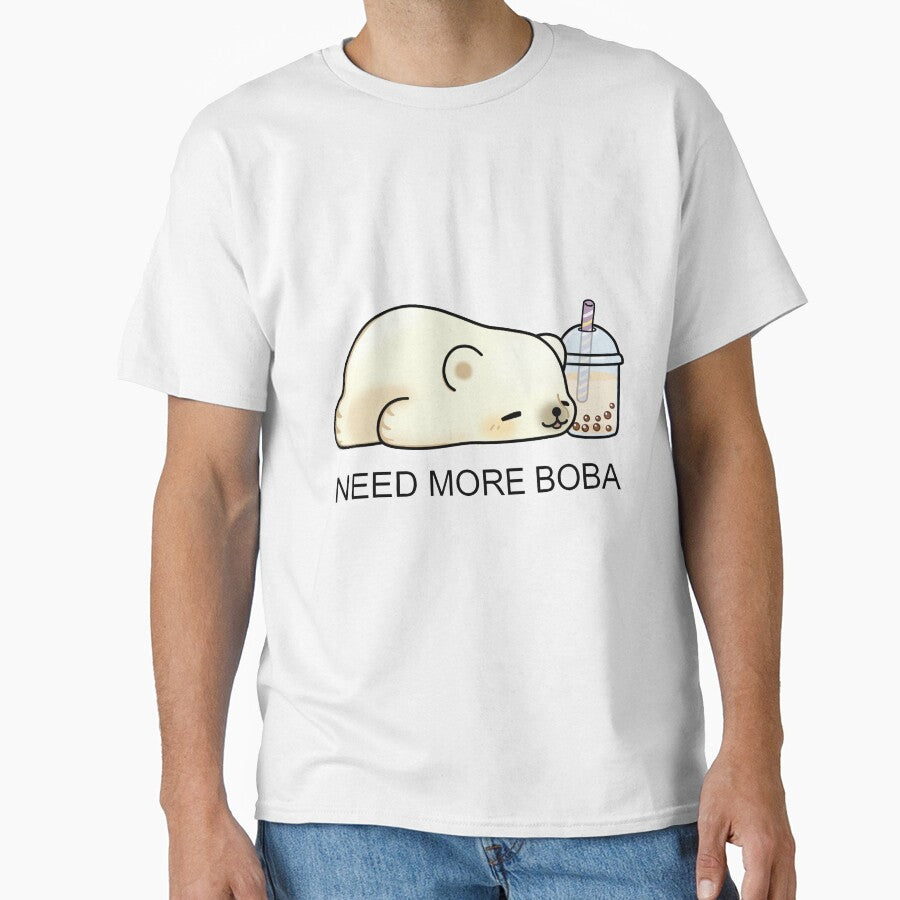 Little Polar Bear Needs More Boba! by SirBobalot T-Shirts, Hoodie, Sweatshirt | BlankRebels.com (Image 1)