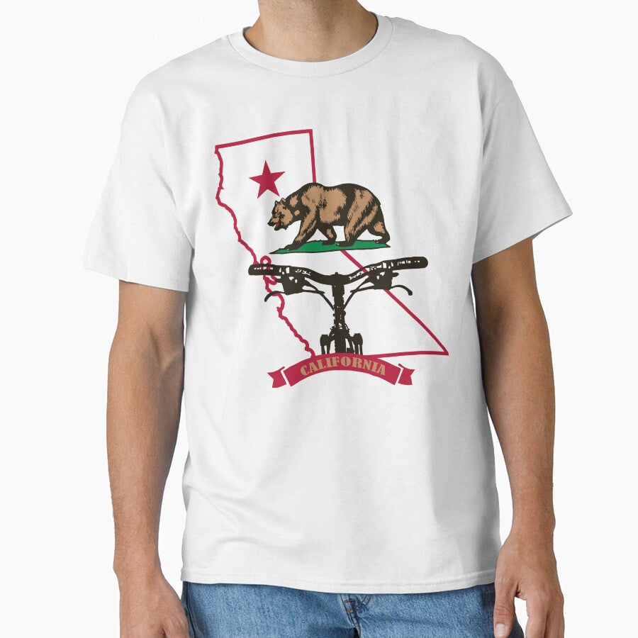 Mountain Biking California by BackroadXplorer T-Shirts, Hoodie, Sweatshirt | BlankRebels.com (Image 1)